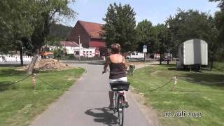 Fahrradtour von Wolfsanger nach HannMünden entlang der Fulda von tubehorst1 [upl. by Anilehcim]