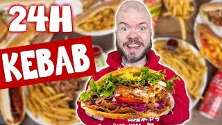 24H où je mange que du KEBAB 😍 [upl. by Primrose]