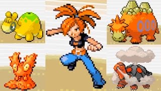 Pokémon Emerald FLANNERY GYM Boss Fight TORKOAL Heat Badge [upl. by Sdlonyer]