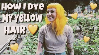 How I Dye My Yellow Hair [upl. by Debra546]