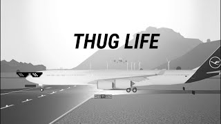 A340 Thug Life PTFS Version [upl. by Auqinehs951]