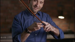 How to Apply Rosin to the Double Bass Bow  Lesson with Jason Heath [upl. by Ahpla]