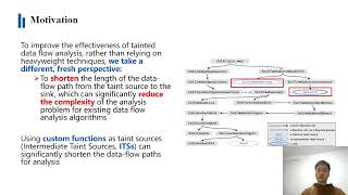 ASPLOS24  Lightning Talks  Session 2A  FITS Inferring Intermediate Taint Sources for Effective [upl. by Assiron555]