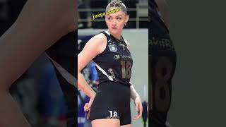 😍🏐 ELLA ES LA JUGADORA DE VOLEIBOL MÁS HERMOSA voleibol cute viral deporte sports viralshorts [upl. by Tadeas]