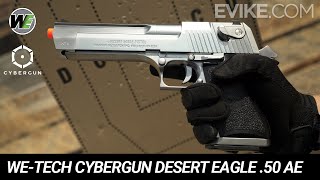 WETech Cybergun Desert Eagle 50 AE GBB Airsoft Pistol  Snap Shot [upl. by Kata61]