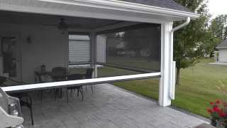 Motorized Patio Screen [upl. by Theodore]