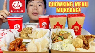 CHOWKING MENU MUKBANG  Chowking Mukbang  Pinoy Mukbang  Mukbang Philippines  Asmr Mukbang  Asmr [upl. by Lednek]