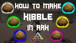 QUICK and EASY guide on how to make kibble 2020  Ark Survival Evolved [upl. by Fianna510]