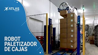 Robot que ha movido más de 8 millones de cajas y lleva funcionando 4 años [upl. by Kong296]