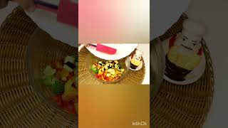 my new recipe Mixed veggies salad dressing Celebrity wala salad saladforweightloss [upl. by Orsola954]