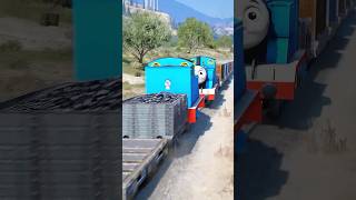 THOMAS THE TANK ENGINE VS THOMAS THE TRAIN shorts [upl. by Soraya]