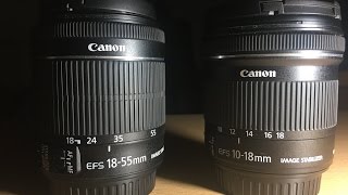 CANON 1855MM VS 1018MM IMAGE COMPARISON [upl. by Woodman]