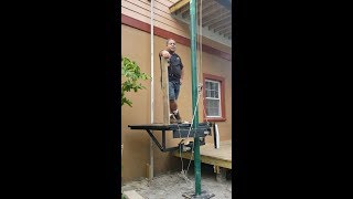 DIY Hoist Elevator Dumbwaiter Conveyor Hoist Lift with Smart Electronics Project [upl. by Retsehc288]