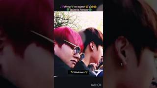 Vkook always together 👥🧲💚💜🌏 taekook bts vkookmoment btsarmy taekookcutemoments btsshorts [upl. by Gerlac]