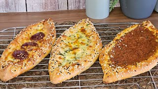 Pide Rezept mit gefülltem Rand [upl. by Nelyag974]