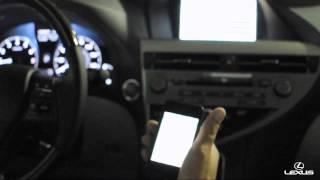 How To Pair Your Bluetooth Phone with your Lexus RX350 [upl. by Edrahs]