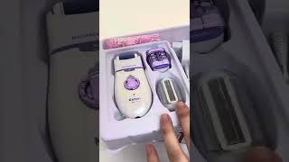 Kemei 3in1 electric epilator for women shaver [upl. by Nywg]