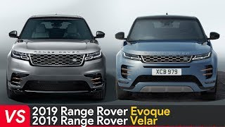 2020 Range Rover Evoque Vs Range Rover Velar ► Design amp Dimensions [upl. by Dorej217]