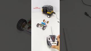 DC Motor car powered by remote Control  Remote wali car  remote car with DC motorDC motor project [upl. by Cheung]