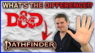 5 MAJOR Differences Between DampD 5e and Pathfinder 2e [upl. by Hairym]