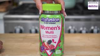 REVIEW vitafusion Womens Multivitamin Gummies [upl. by Brandyn]