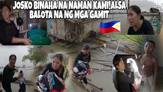 BINAHA AT INULAN NA NAMAN KAMI DITO SA AGUSAN MARSH😭NILIPAT NA ANG MGA GAMIT🏡PINAS VLOG🇵🇭❤️🇫🇮 [upl. by Letnuhs]