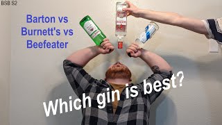 Bottom Shelf vs Beefeater Which Gin is Best Blind Comparison  Bottom Shelf Bar S2 [upl. by Mulford971]