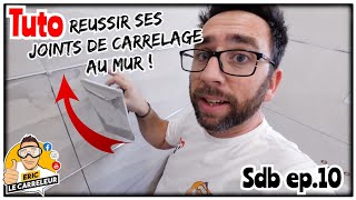 COMMENT FAIRE DES JOINTS DE CARRELAGE INRATABLE [upl. by Egamlat]