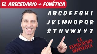 Aprende el ABECEDARIO en inglés con un experto en pronunciación para Hispanohablantes [upl. by Arni67]