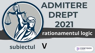 Admitere Facultatea de Drept UBB 2021 rationament logic exercitiul 5 [upl. by Darice]