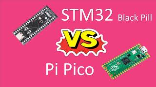 Raspberry Pi Pico Vs STM32 Black Pill [upl. by Angadresma]