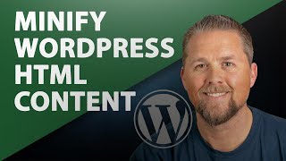 Minify WordPress HTML Content  WordPress Development and optimization [upl. by Reinaldo]