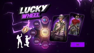 Lucky Wheel Event 😮  New Year Event 2024  Purple Shade Bundle Return  Break Dancer Bundle Return [upl. by Aicenat]