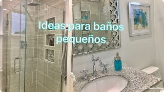 Ideas para baños pequeños  como organizo baño pequeño  tour baño [upl. by Irrak]