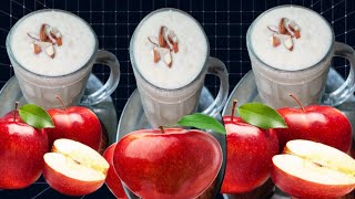 Apple milk skake banane ka tarika  मिल्क शेक बनाने का रेसिपी  Apple 🍎 shake banane ka tarika [upl. by Inalem]