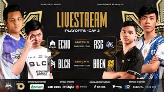 MPLPH S10 PLAYOFFS DAY 2 BLCK VS BREN GAME 1 [upl. by Guenevere]