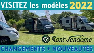 PRÉSENTATION de 5 modèles quot2022quot FONT VENDÔME Instant CampingCar [upl. by Ravi835]