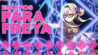 Purgatory Rebellion  Equipos  Freya  Princess Connect ReDive [upl. by Iknarf]