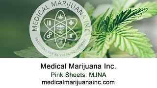 72015 SmallCapVoice Interview with Medical Marijuana Inc MJNA [upl. by Ylrebmic72]