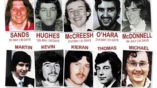 Irish Hungerstrikers Tribute  10 Irish Republican Heros [upl. by Ynaffad]