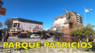 4K Buenos Aires Walk  Parque Patricios  Avenida Caseros  Buenos Aires  Argentina [upl. by Ordnasela]