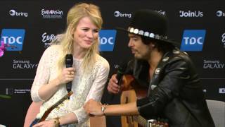 ESCKAZ in Copenhagen The Common Linnets The Netherlands meetampgreet [upl. by Ellord]