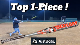 Worth Bedlam 1piece Softball Bat Review [upl. by Naujid]