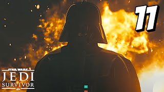 DARTH VADER REACTION  Star Wars Jedi Survivor Walkthrough Gameplay Part 11 [upl. by Starinsky913]