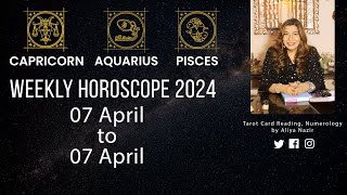 Part 04 Weekly Horoscope 2024  07 April to 14 April [upl. by Nemsaj]