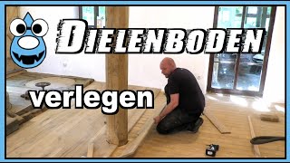 EchtholzDielenboden verlegen🔨schöne Landhaus Eiche Dielen [upl. by Aley37]