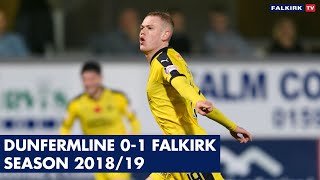 Dunfermline Athletic 01 Falkirk  201819 [upl. by Bluhm]