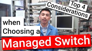 Managed Vs Unmanaged Switch [upl. by Nedgo236]