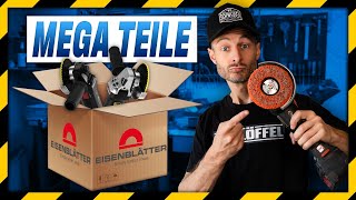 Spezial Winkelschleifer von Eisenblätter Unboxing und erster Eindruck [upl. by Ecnatsnoc578]