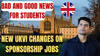 NEW UKVI CHANGES ON SPONSORSHIP JOBS LIST  SPONSORSHIP JOBS IN UK [upl. by Clementia543]